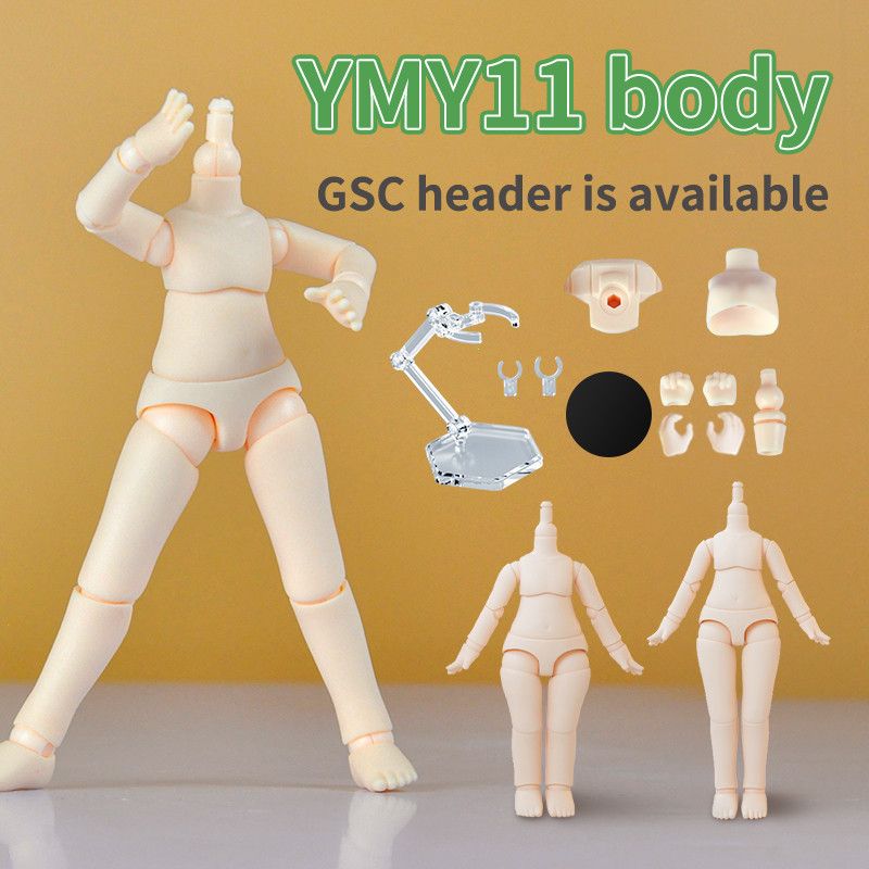 YmYOb11головакуклытелоGSC1/12шарнирнаяфигуркаNendoroidигрушечныеаксессуарысменные