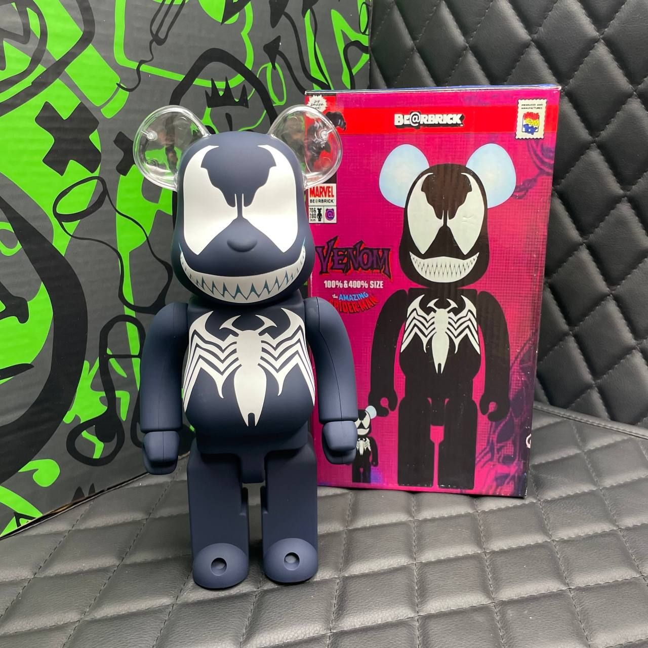 Игрушка Bearbrick Venom ABS 28см