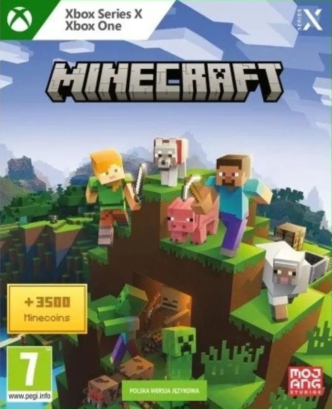 Игра Minecraft для Xbox One Series (Xbox One, Xbox Series, Русские субтитры)