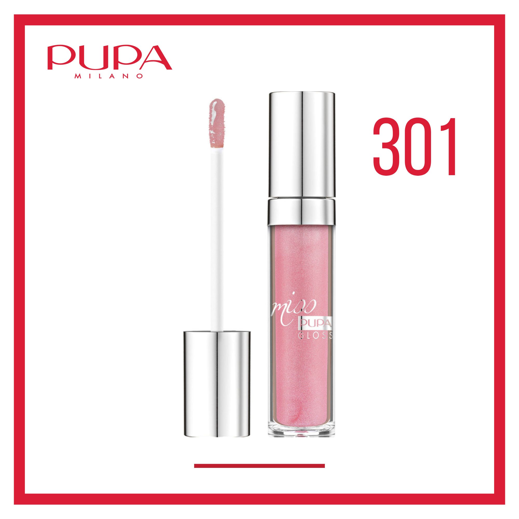 PUPA Milano Блеск для губ Miss Pupa Gloss 301