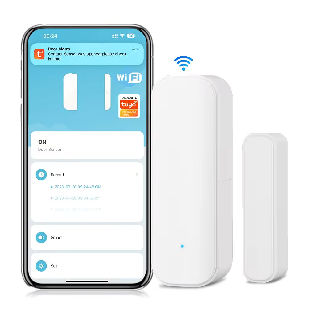 WiFi датчик открытия двери и окна для умного дома
