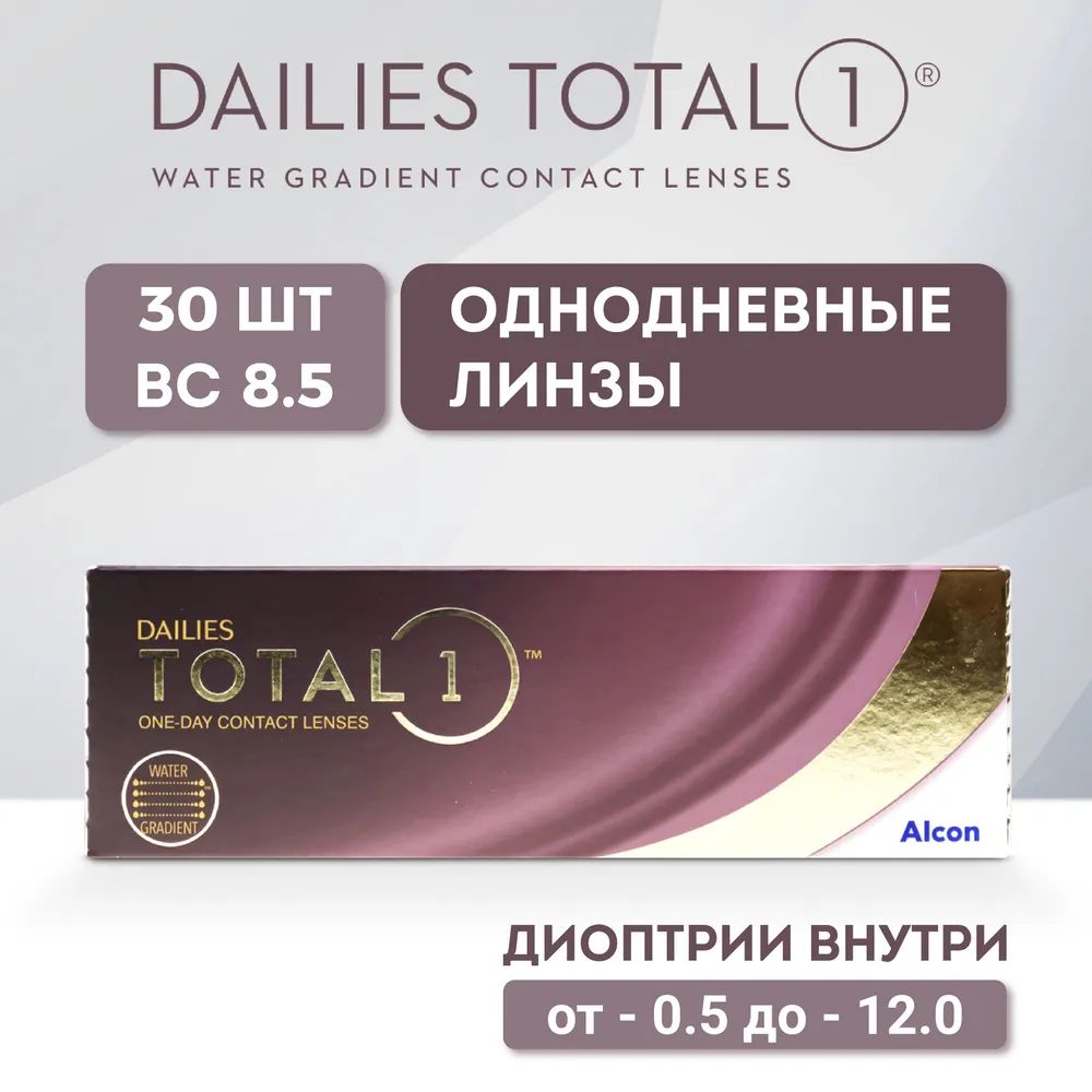 Однодневные Линзы Dailies Total 1 Купить