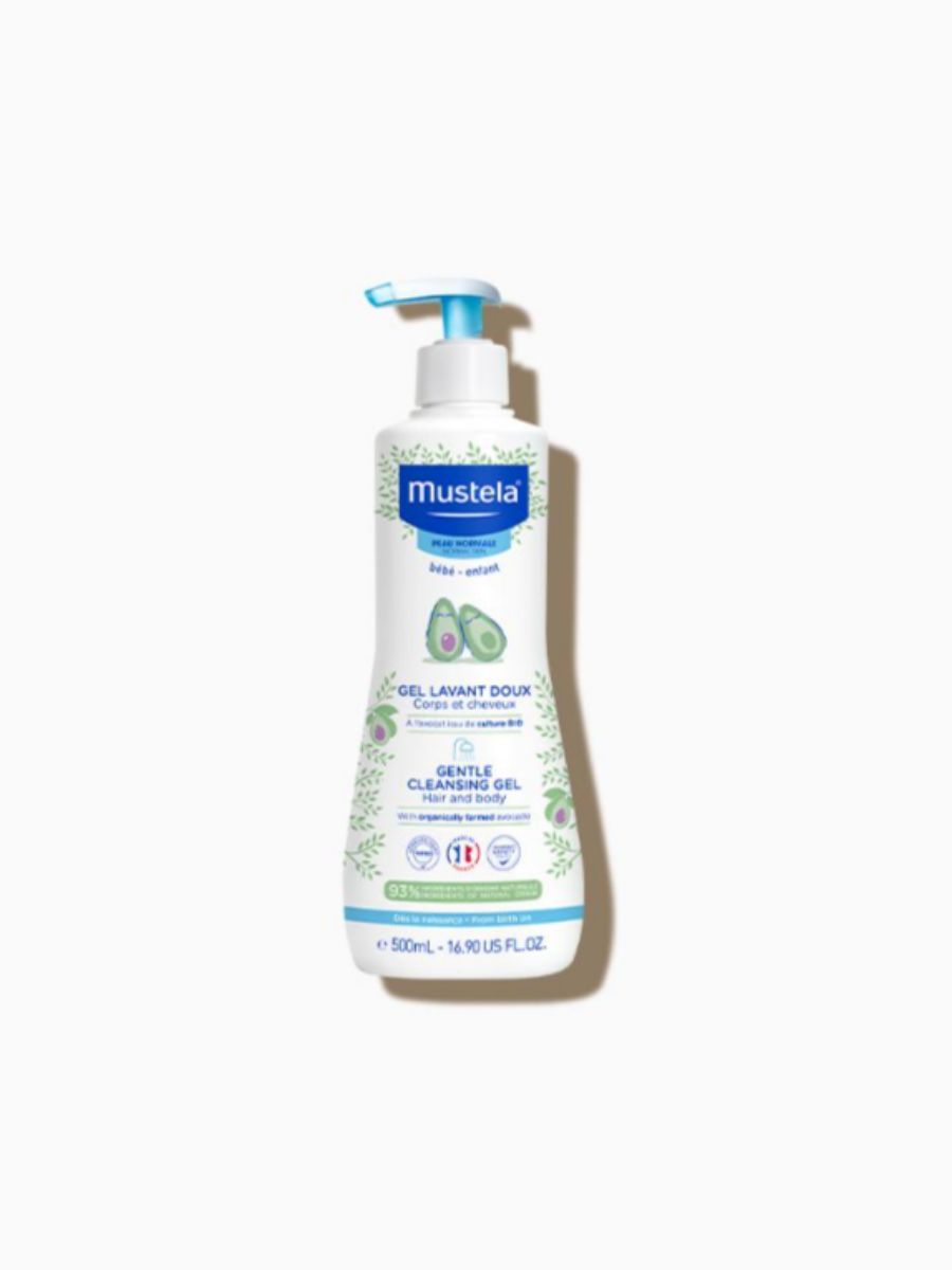 Нежный очищающий гель для купания Mustela 500 мл