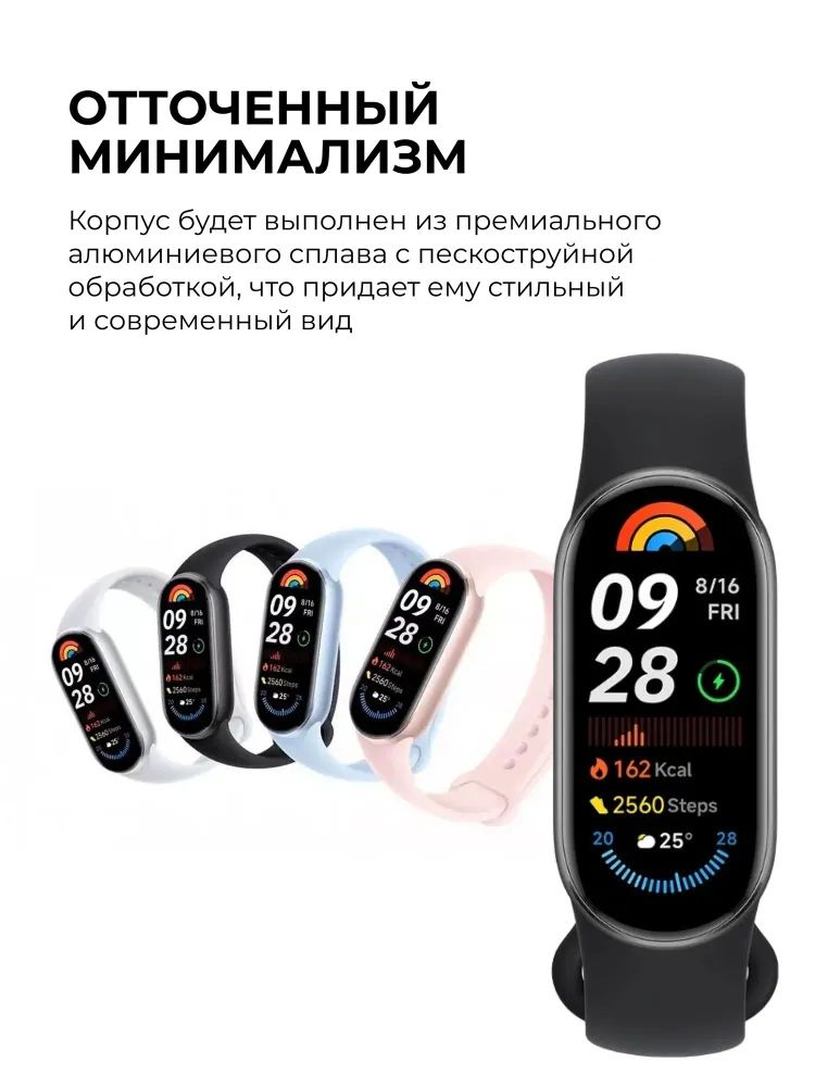 Mijia Фитнес-браслет band 9, черный