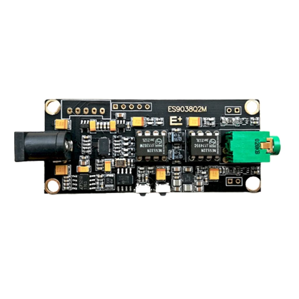 ПлатадекодераES9038Q2MсасинхронныммодулемвводаI2S-стандартныйдвойнойоперационныйусилитель5532
