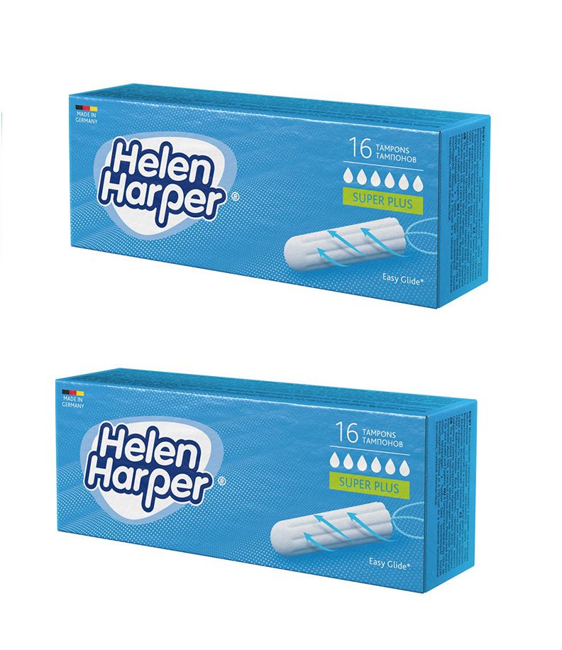 Тампоны Helen Harper Super Plusl 16шт * 2 упаковки