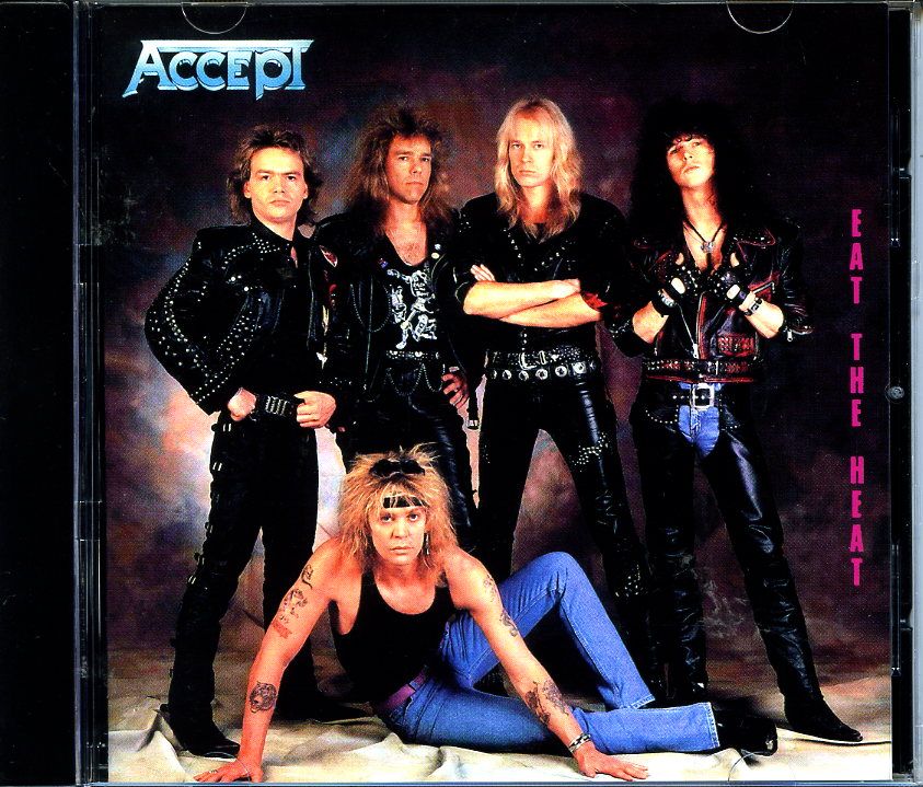 Музыкальный компакт диск ACCEPT - Eat The Heat 1989 г