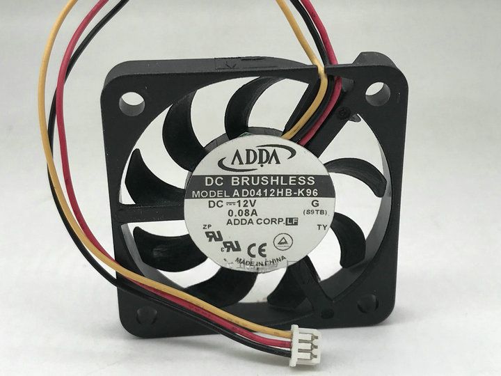 ADDA AD0412HB - K96 4006 DC12V 0.08A Тихий Сверхтонкий Компьютерный Вентилятор 4CM