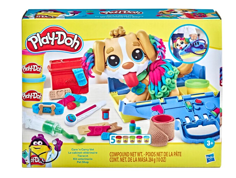 Play-Doh Игровой набор для лепки Ветеринар F3639