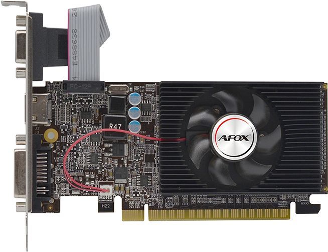 AFOX Видеокарта GeForce GT 610 AF610-2048D3L7-V8 2 ГБ (AF610-2048D3L7-V8)