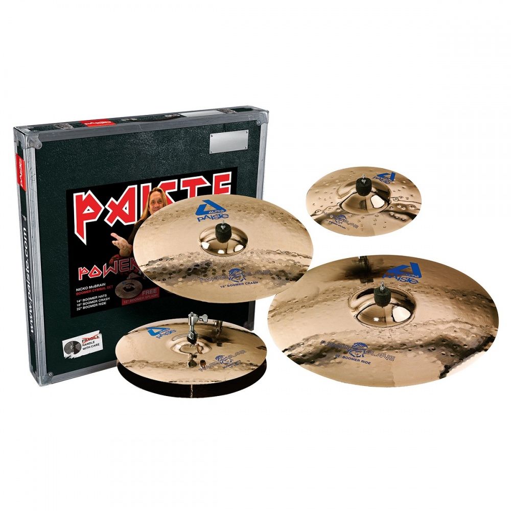 Paiste ALPHA PS BOOMER SET Комплект ударных тарелок 14/18/22+12''