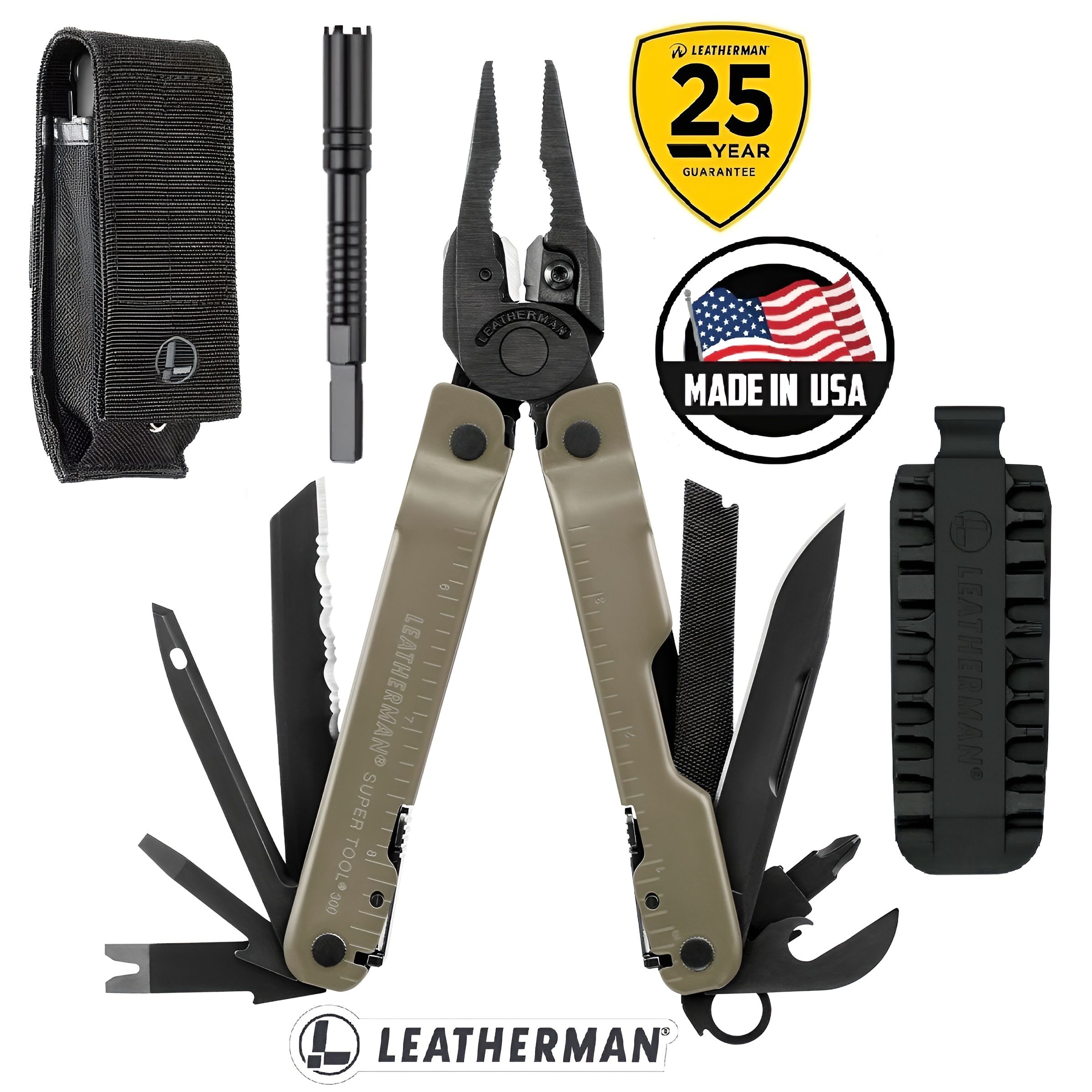 Мультитул LEATHERMAN SUPER TOOL 300M COYOTE TAN