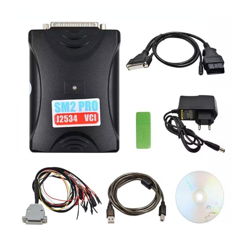 SM 2 Pro + J2534 Pcmflash SM2 Pro для VCI Scanmatik ECU Programmer Bench Tool Bench