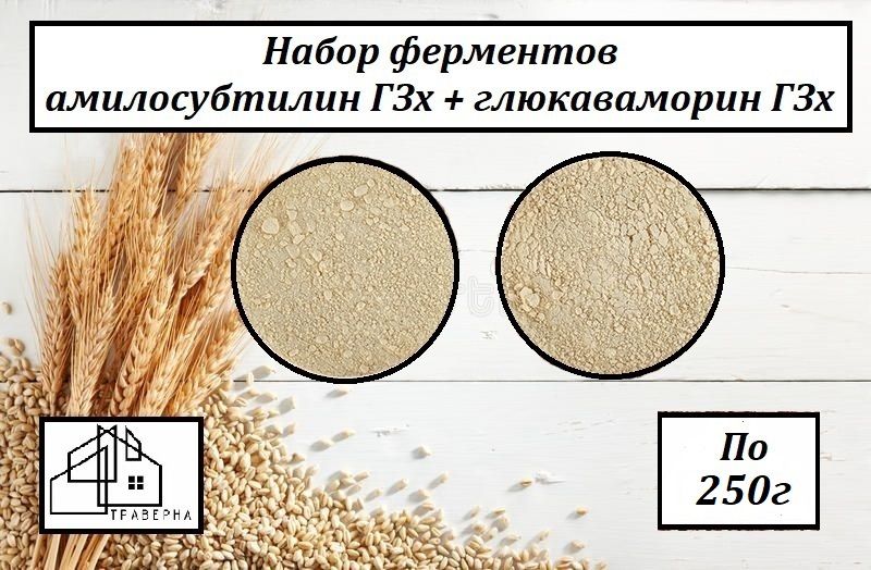 НаборферментовАмилосубтилинГ3х250гиГлюкаваморинГ3х250г