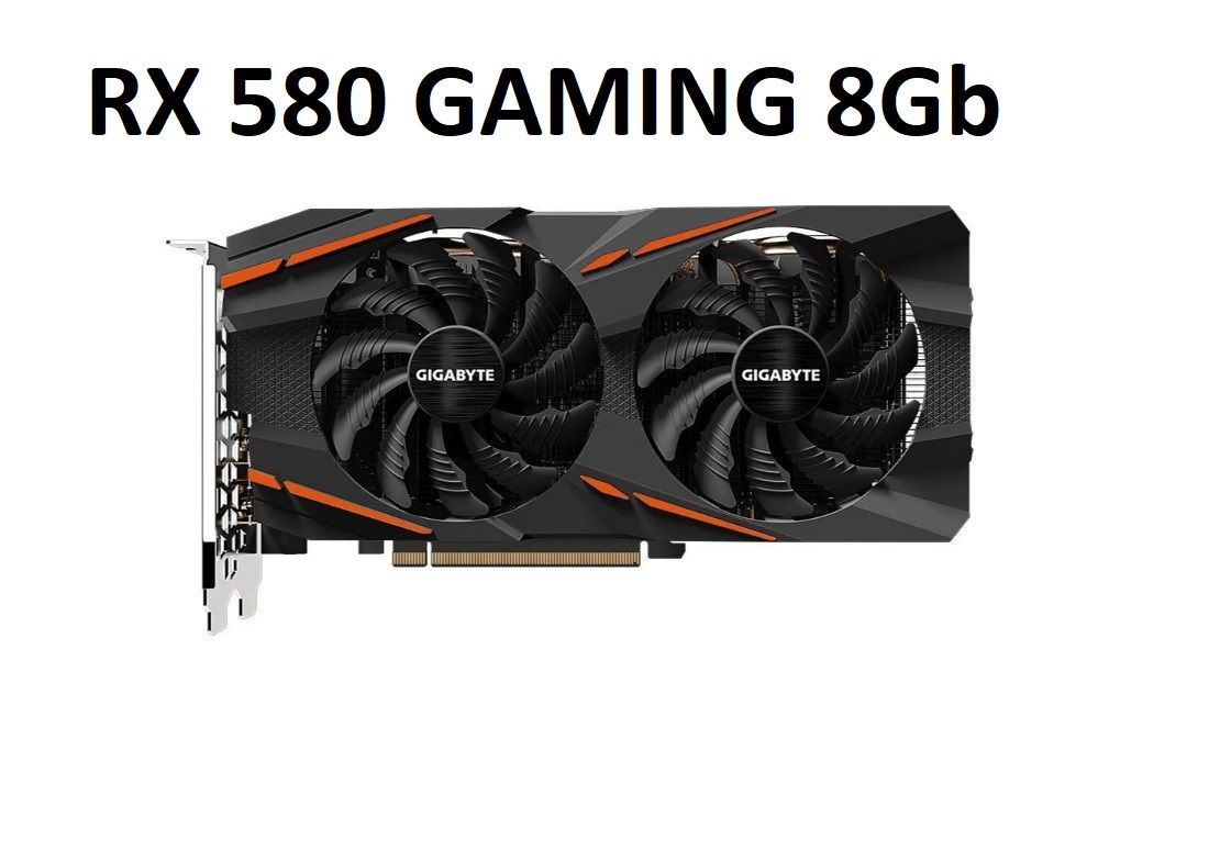 GigabyteВидеокартаRadeonRX5808ГБ(GV-RX580GAMING-8GD)