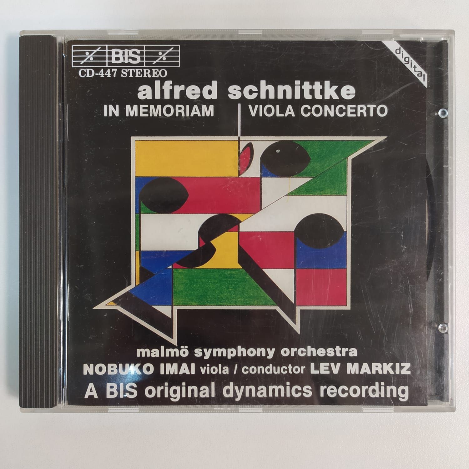 Компакт диск CD Alfred Schnittke - In Memoriam / Viola Concerto (Европа 1989г.)