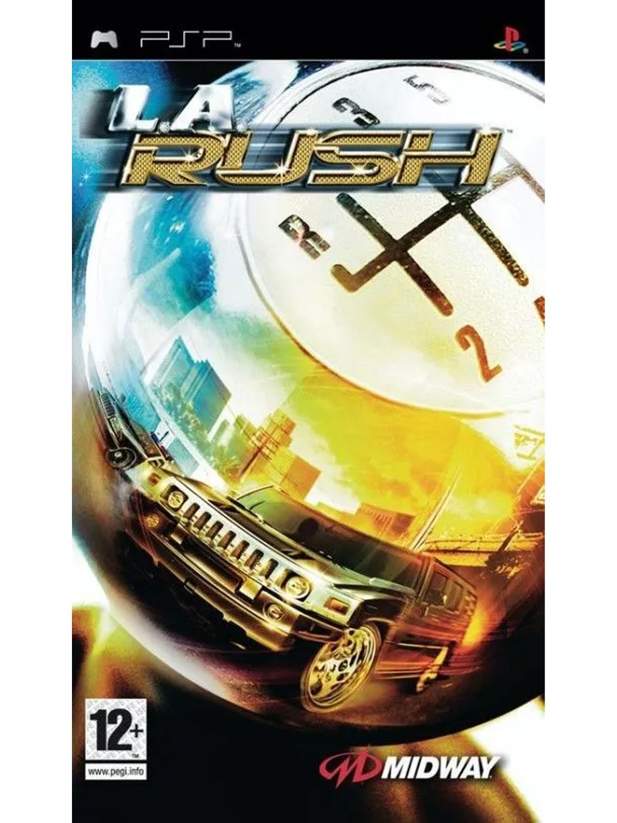 L.A. Rush ENG Видеоигра на диске PSP. Товар уцененный