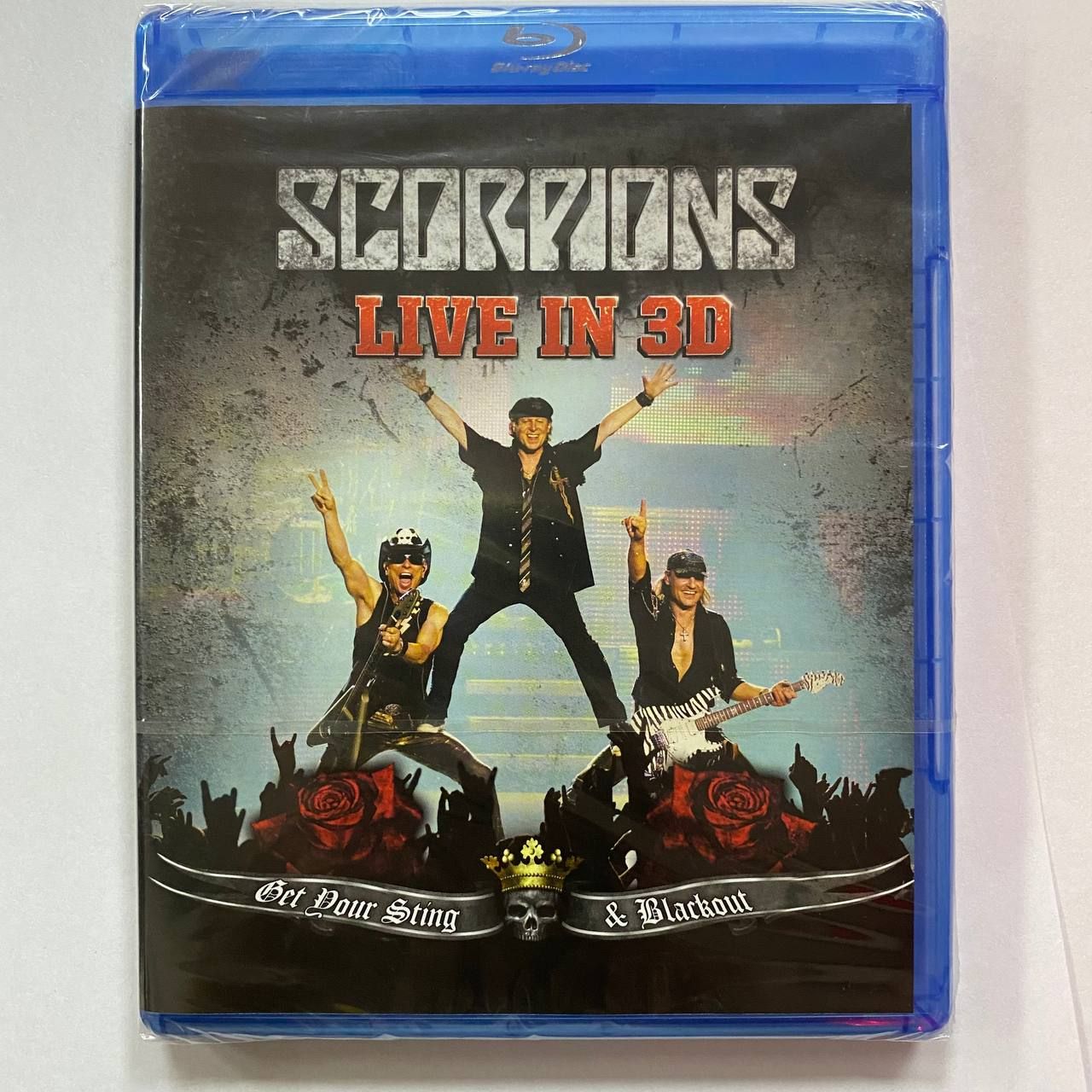 Диск Scorpions Live In 3D (Get Your Sting & Blackout) (Blu-Ray/EU)