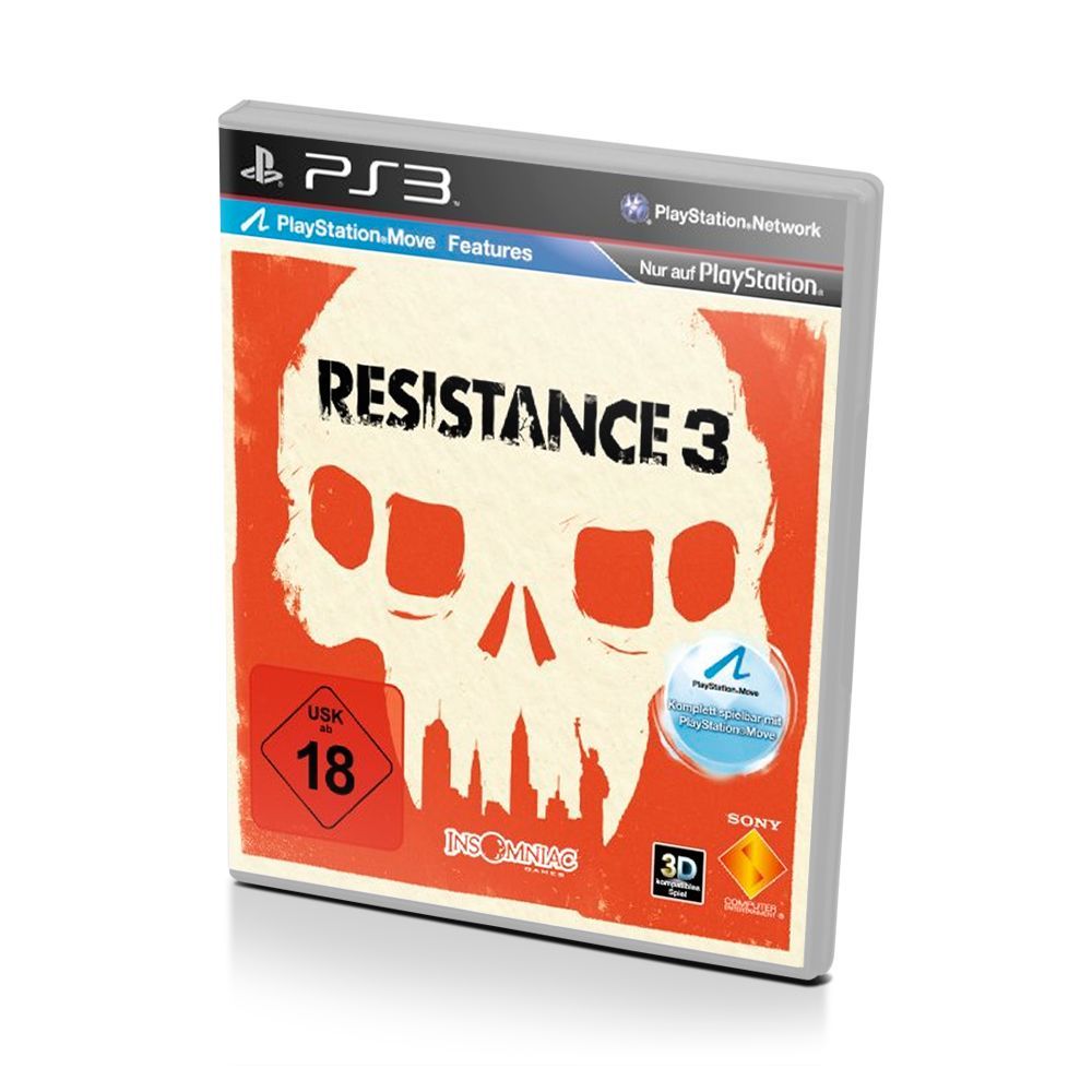 Игра на диске Resistance 3 (PlayStation 3, Русская версия)