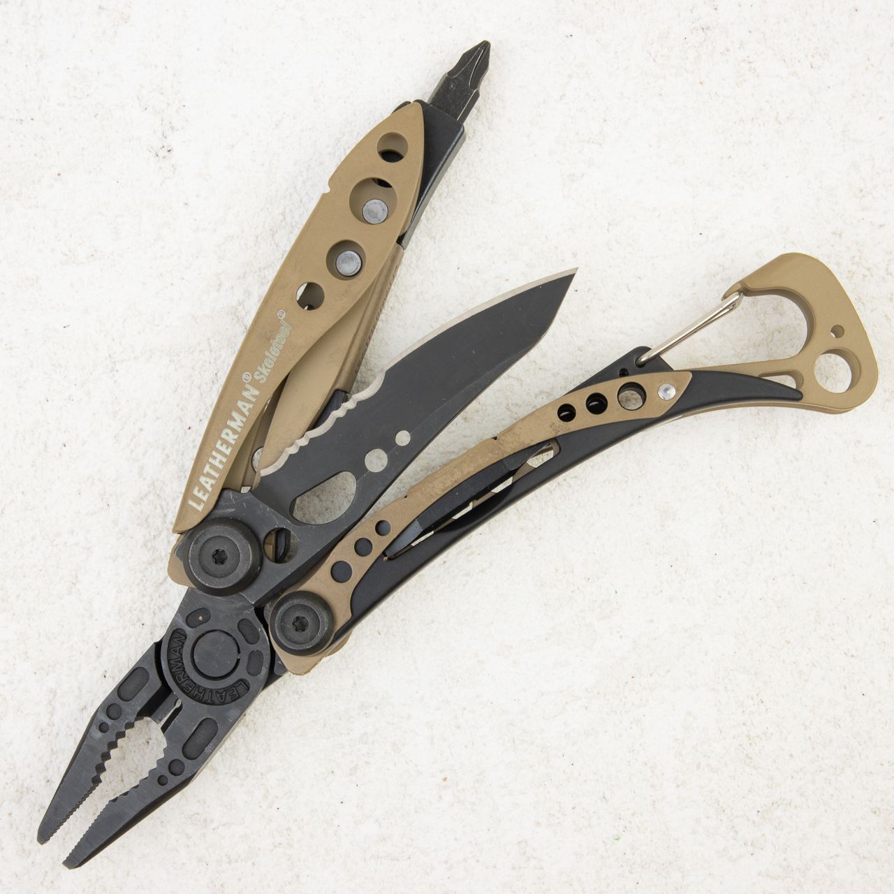 Мультитул LEATHERMAN SKELETOOL COYOTE TAN