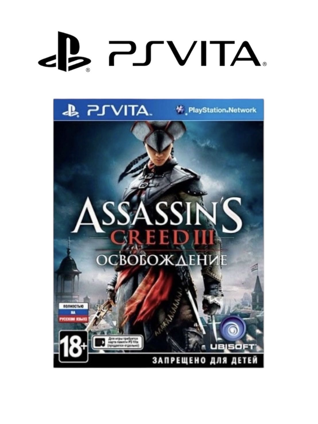 Игра Assassin's Creed 3 (PlayStation Vita, Русские субтитры)