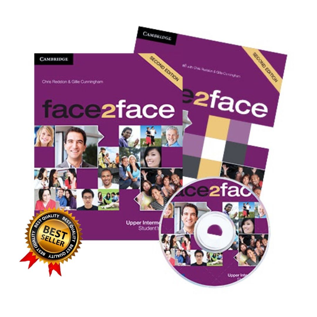 Face2face upper intermediate. Учебник + Рабочая Тетрадь + CD/DVD