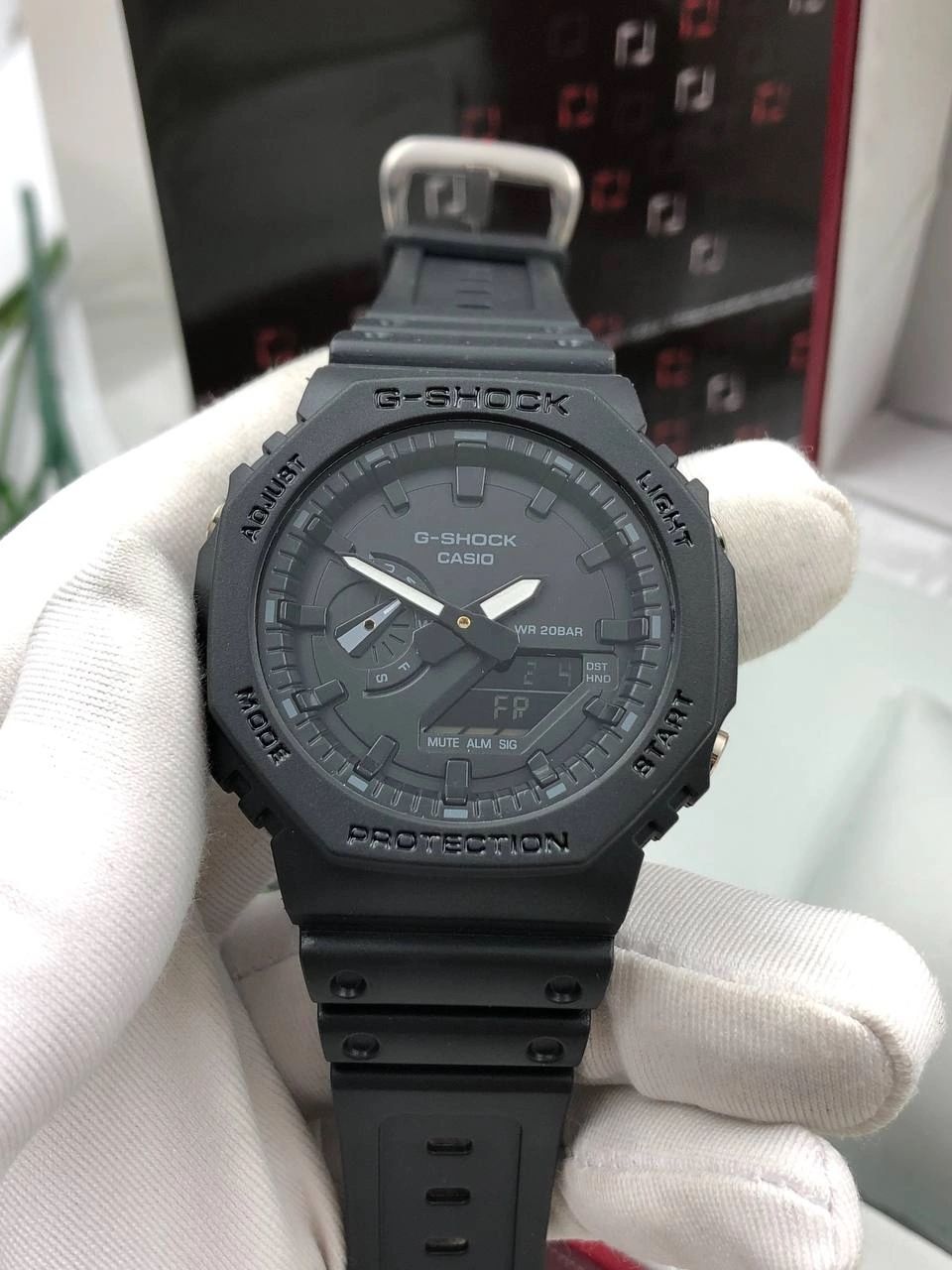 Мужские часы CASIO G-SHOCK с подсветкой Японские