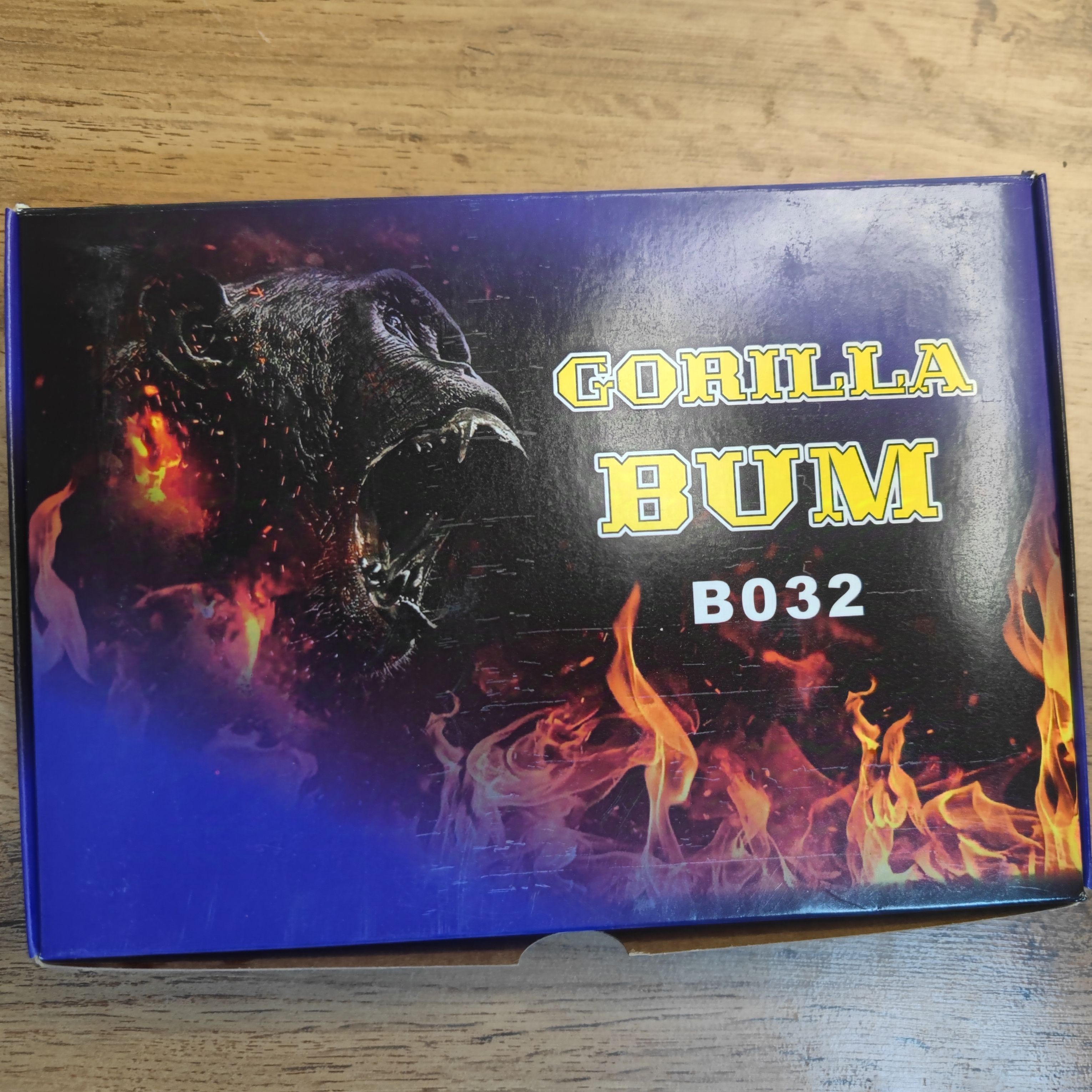 Мощнейшая петарда/Gorilla Bum/Горилла Бум (Корсар 18)/ 1 пачка/3 штуки B106