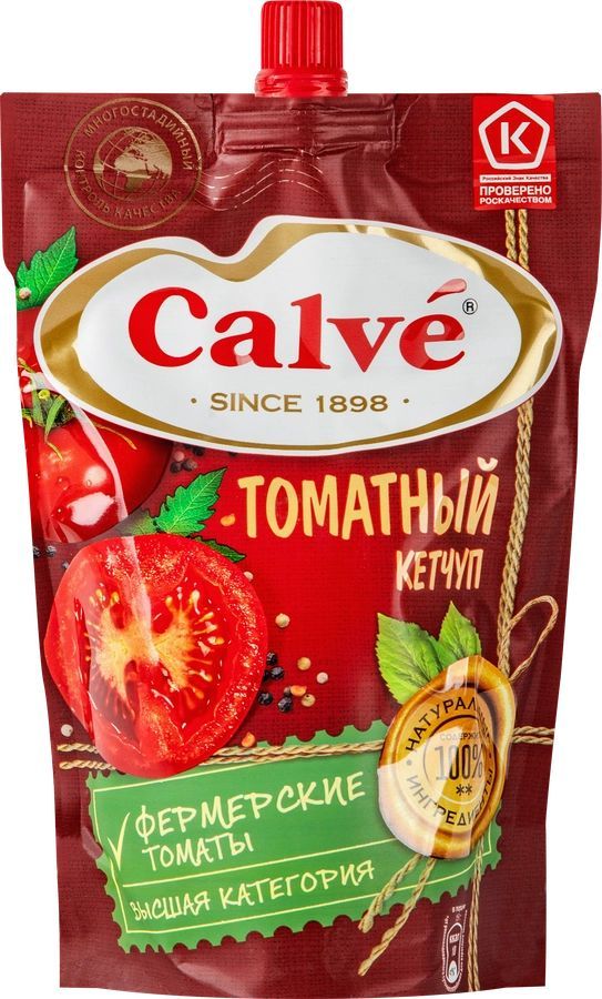 Кетчуп CALVE Томатный, 350г