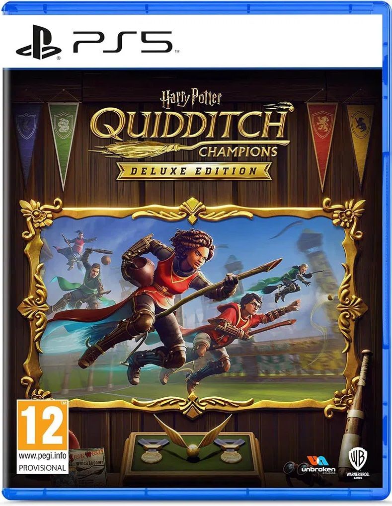 Игра Harry Potter: Quidditch Champions - Deluxe Edition (PlayStation 5, Английская версия)