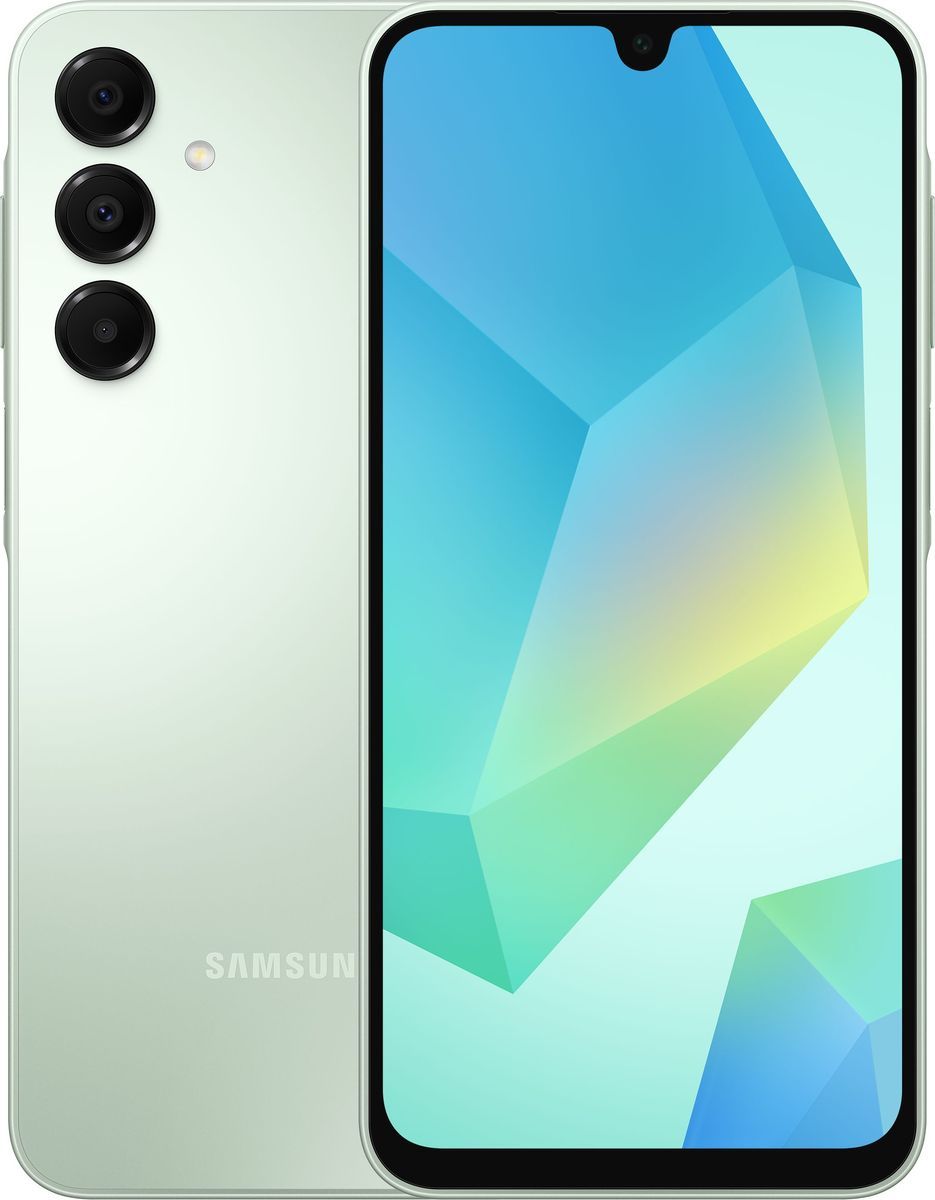 SamsungСмартфонGalaxyA168/256ГБ,светло-зеленый