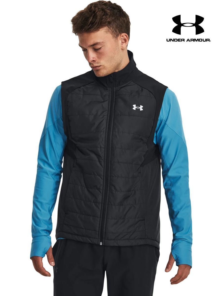 Жилет under armour. Under Armour безрукавка с капюшоном.