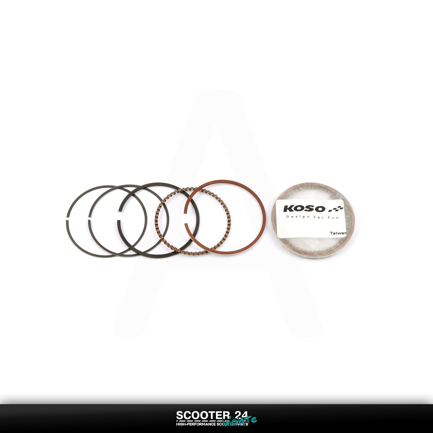 Кольца 150FMG на мопед Alpha / Delta (Альфа / Дельта / Орион Омакс) 139FMB 100 кубов .STD ( 50 /00) "KOSO" стандартный