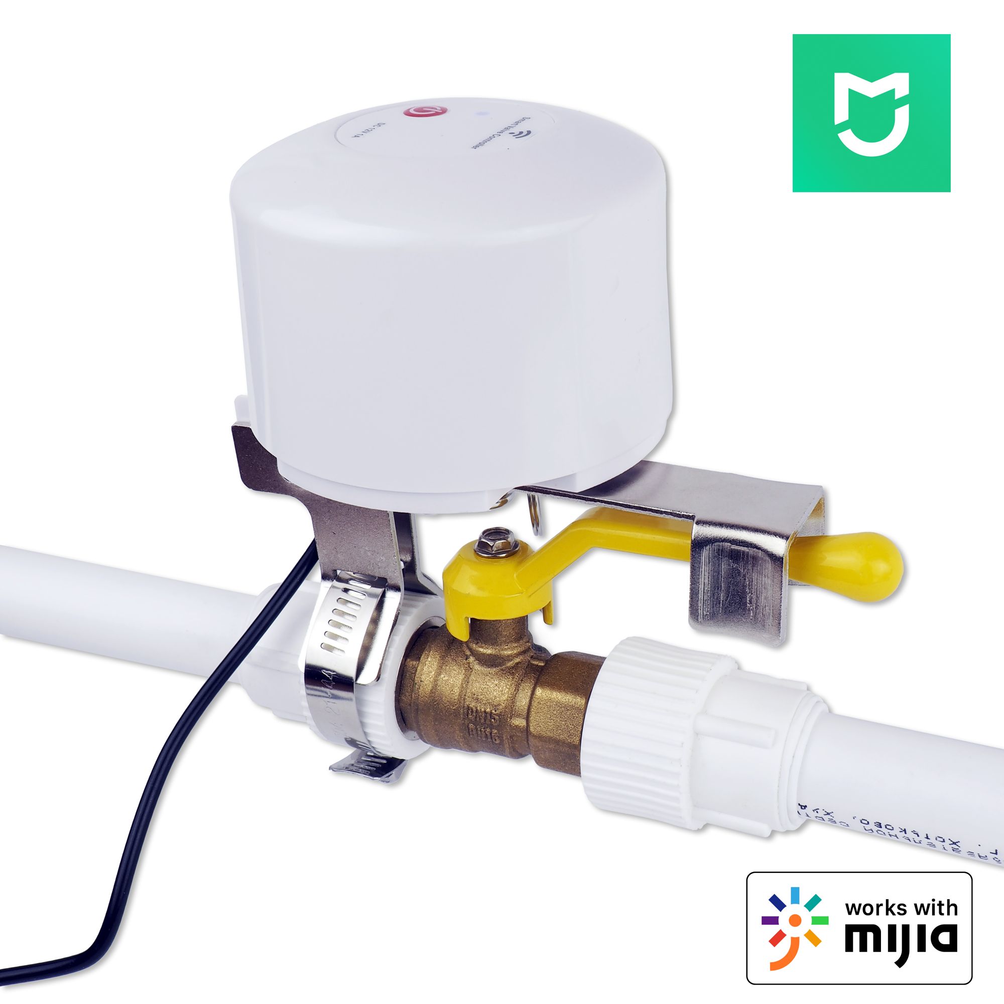 УмныйэлектроклапанMijiaGОSVNbluetoothsmartmanipulatorнашаровойкран(приложениеXiaomiMiHomeкитайскийрегион)