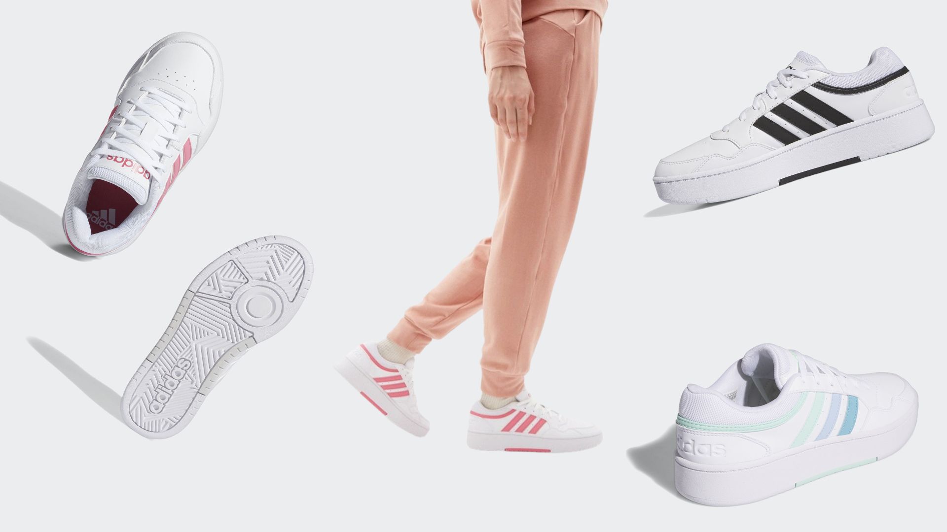 Кеды adidas Sportswear Hoops 3.0 Bold W(图1)