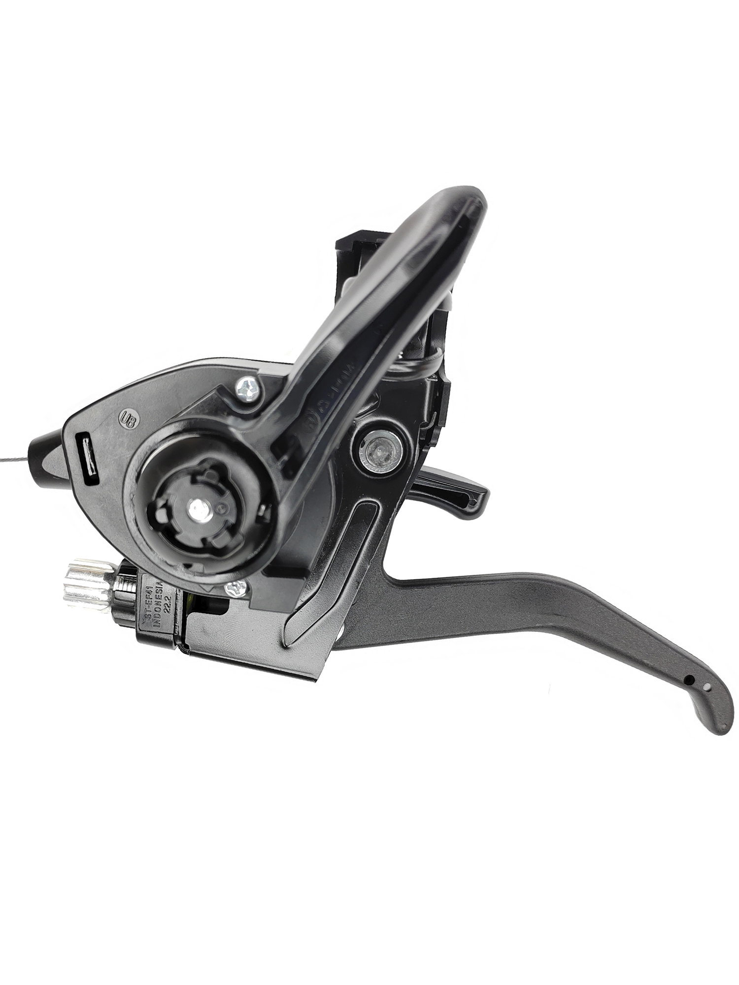Shimano Шифтер ручка тормоза ST-EF41, серия Tourney, 7 скоростей, под правую руку, трос 205 см, черный — Товары для велоспорта — фото 3