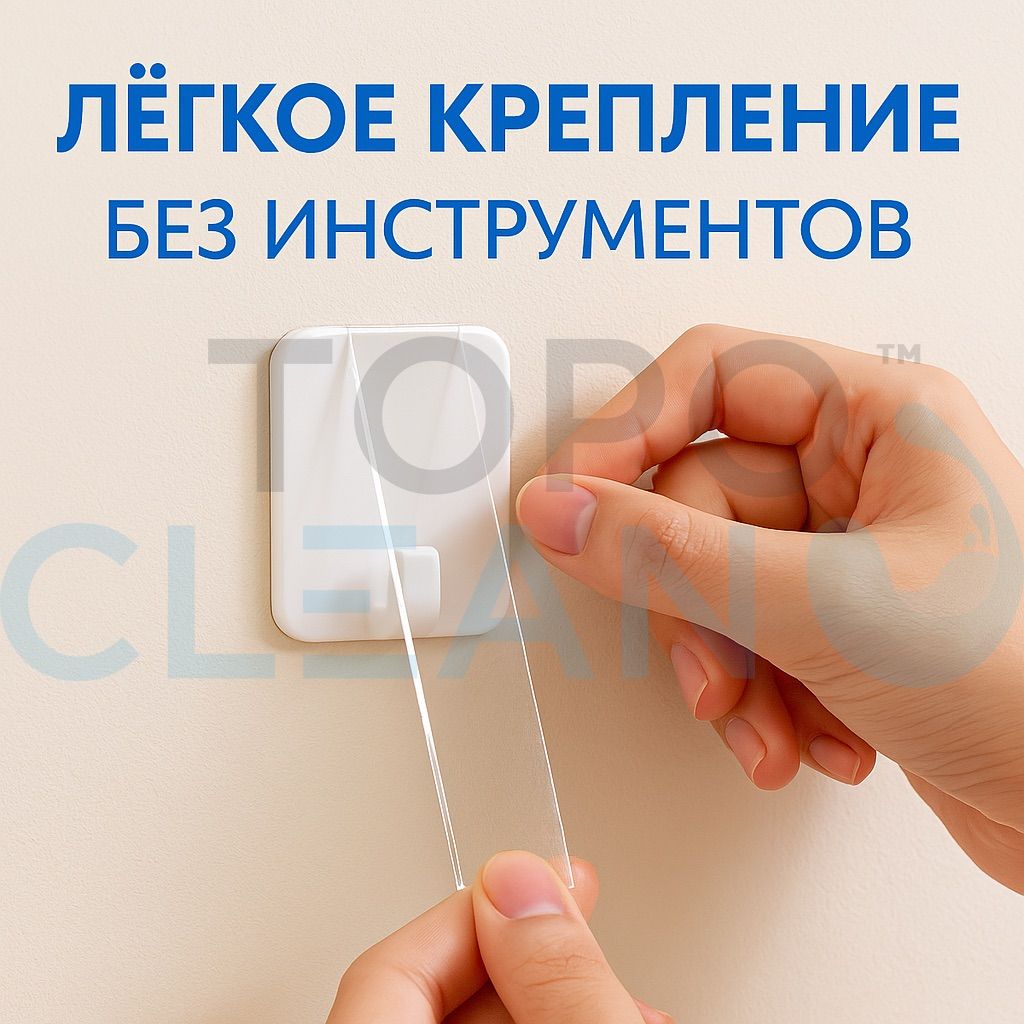 двухсторонний скотч на обои без следов