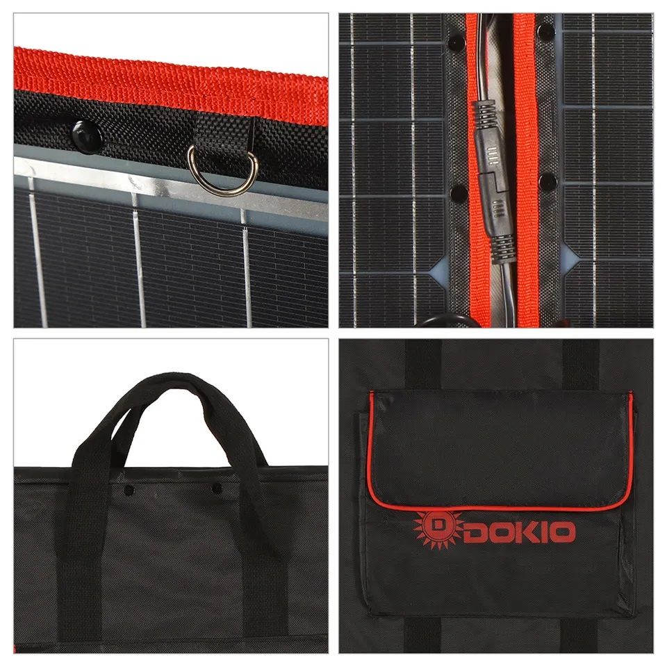 Складная солнечная панель Dokio 160 Вт
