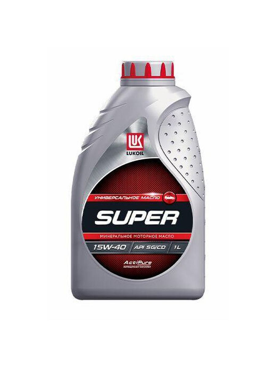 ЛУКОЙЛ(LUKOIL)СУПЕР15W-40Масломоторное,Минеральное,1л