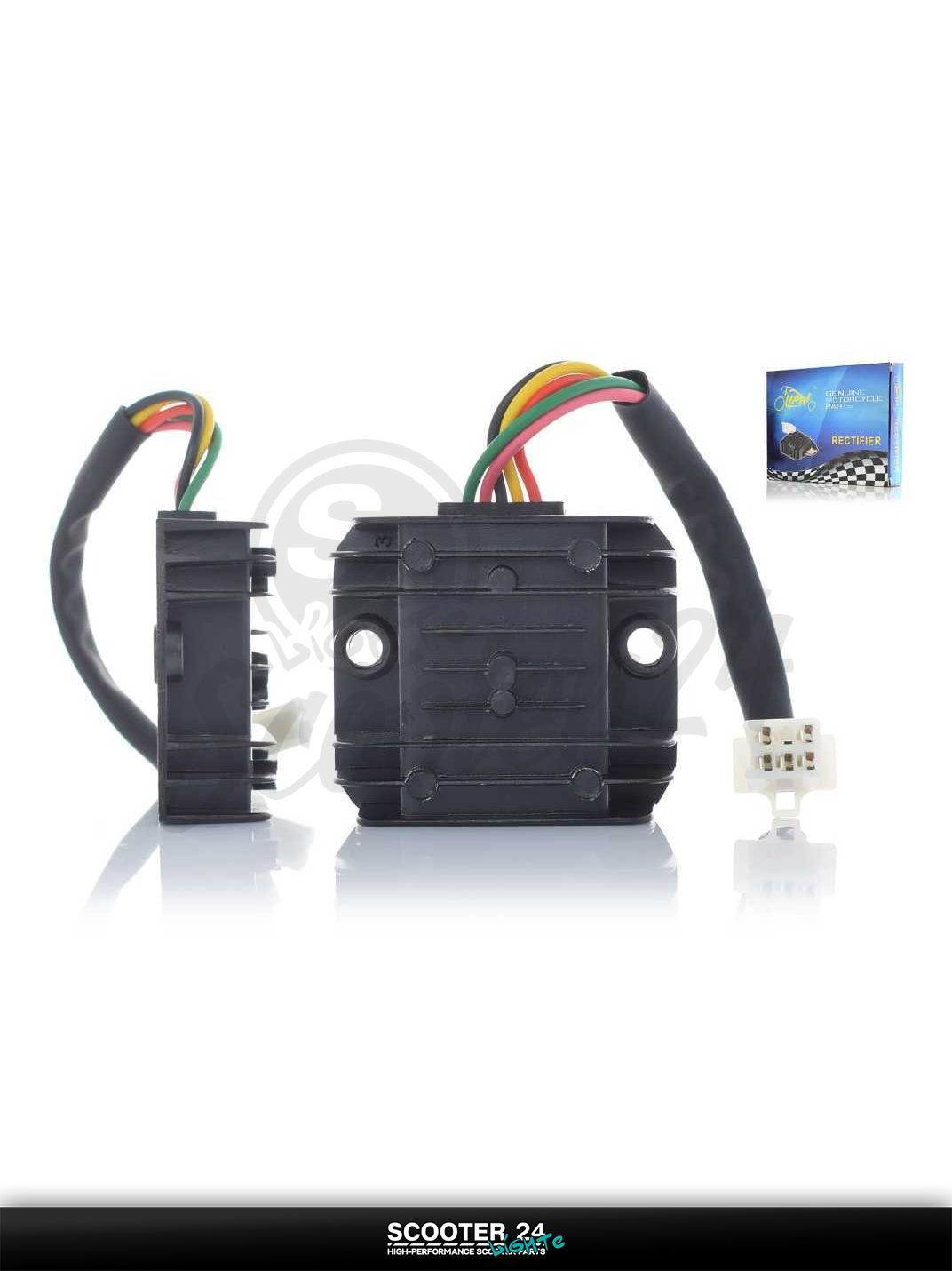 Реле зарядки на китайский скутер с двигателем 157QMJ GY6 150 кубов 5, мама, провод "LIPAI"