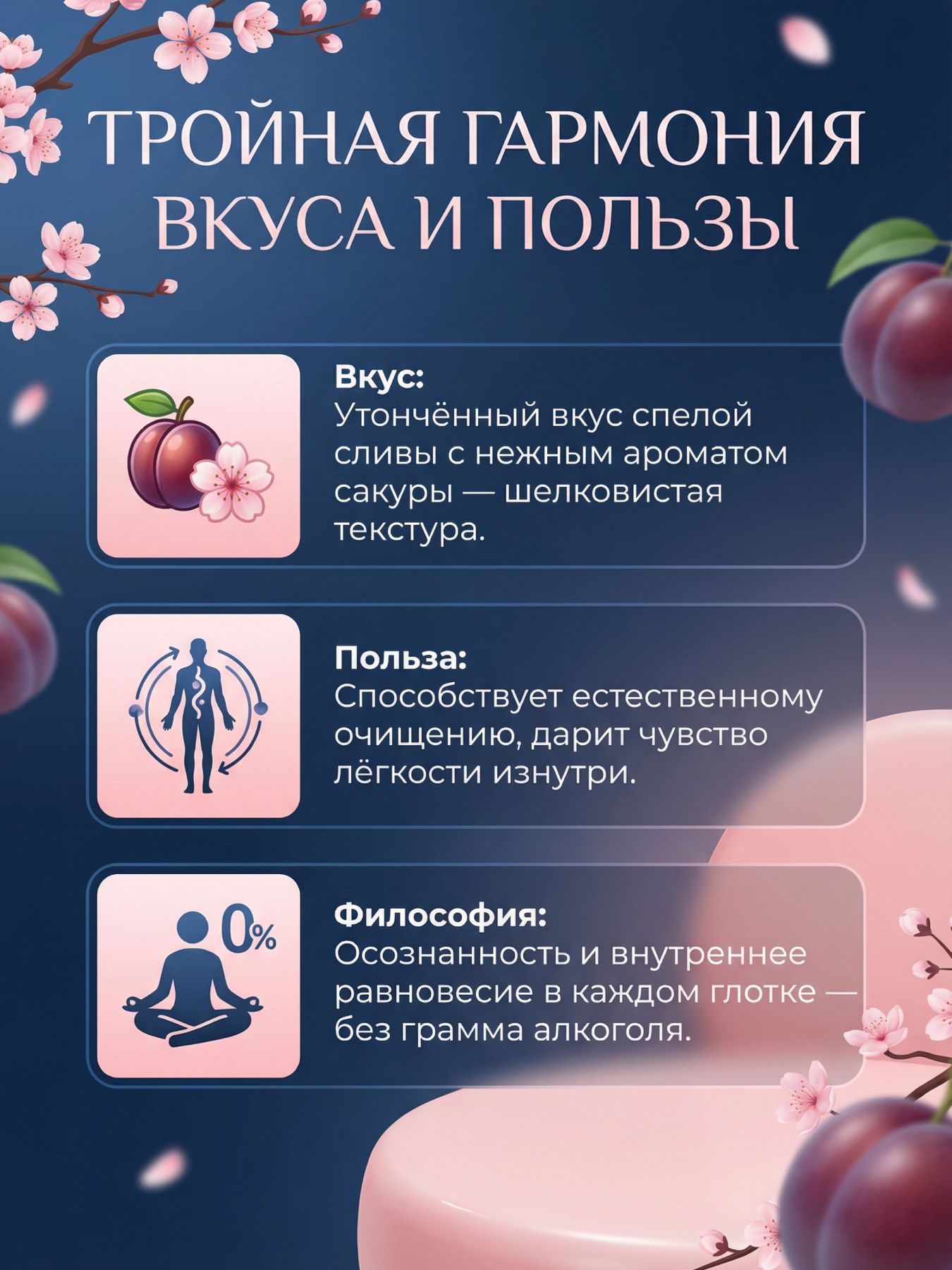 Безалкогольное вино Сливовое НеВино японское