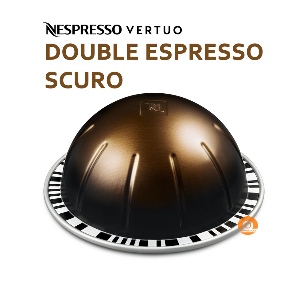 Кофе Nespresso Vertuo SCURO в капсулах, 10 шт. (объём 80 мл.) #1