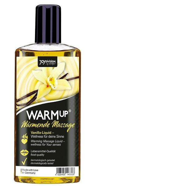 Массажное масло с ароматом ванили WARMup vanilla - 150 мл. #1