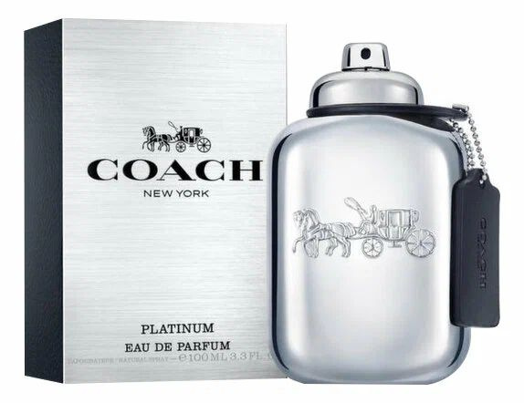 Coach мужская парфюмерная вода Platinum, США, 100 мл #1