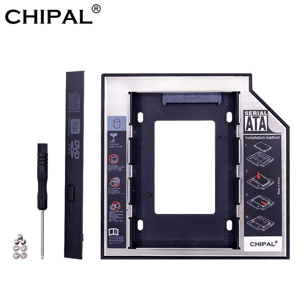 Переходник Optibay Caddy DVD - SATA для ноутбуков 12.7 мм - купить с ...