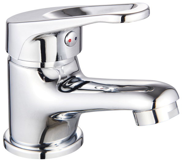 Смеситель для умывальника набортный, хром, однорычажный, d-35 - купить ...