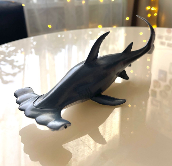 Фигурка детская АКУЛА-МОЛОТ 26 см - купить с доставкой по выгодным ...