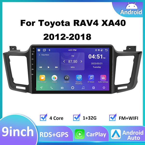 Автомагнитола Toyota RAV4 2012-2019 XA40 Android (1+32GB, WiFi, GPS, BT ...