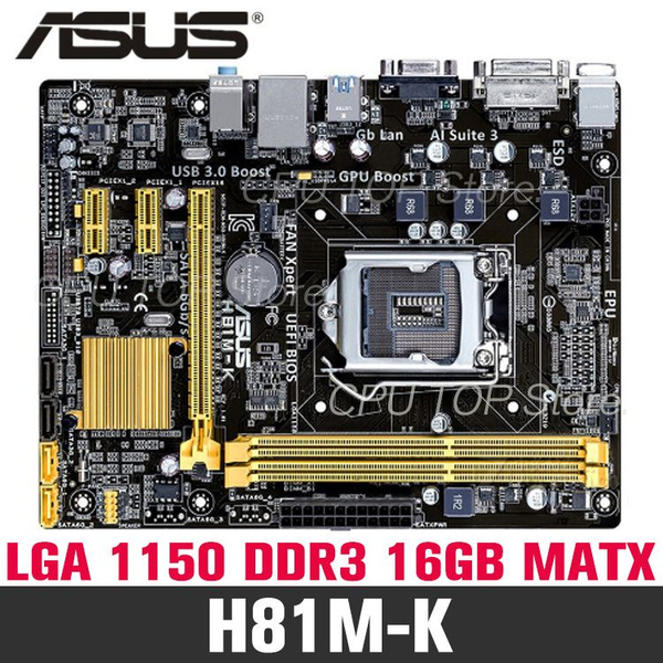 Материнская плата ASUS H81M-K купить по низкой цене с доставкой и ...