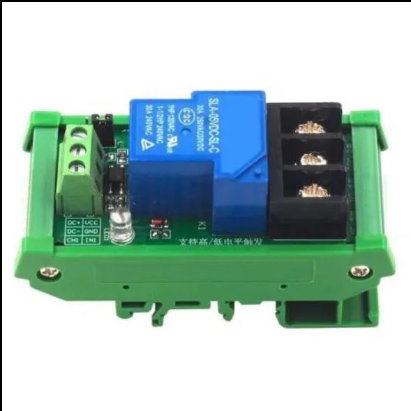 реле 220V/12V, 30A на дин рейку - купить по выгодной цене в интернет ...